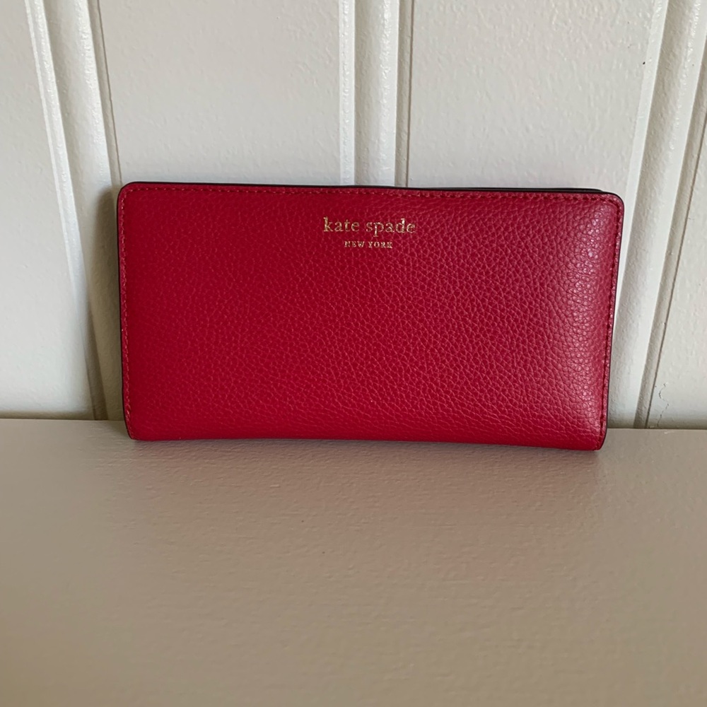 Kate Spade Red Wallet NWT